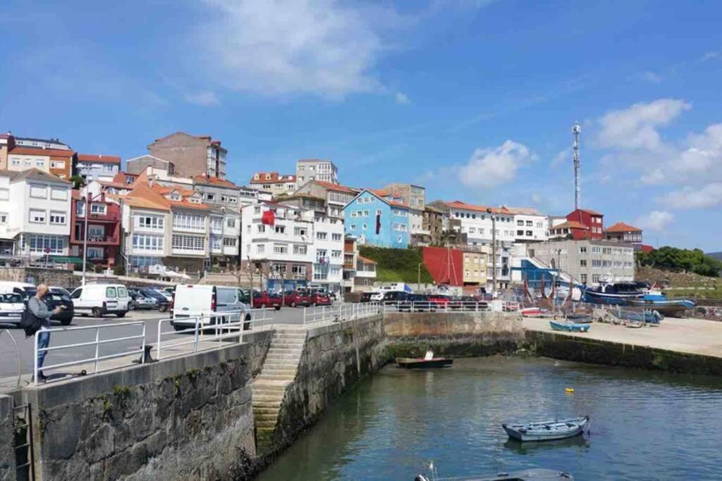 Junto Camino De Santiago,1ª Linea De Playa Apartment Finisterre Exterior foto