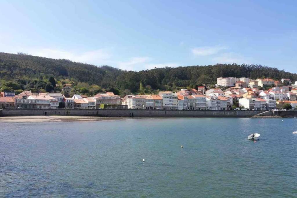 Junto Camino De Santiago,1ª Linea De Playa Apartment Finisterre Exterior foto