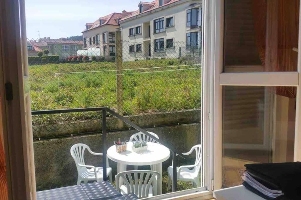 Junto Camino De Santiago,1ª Linea De Playa Apartment Finisterre Exterior foto