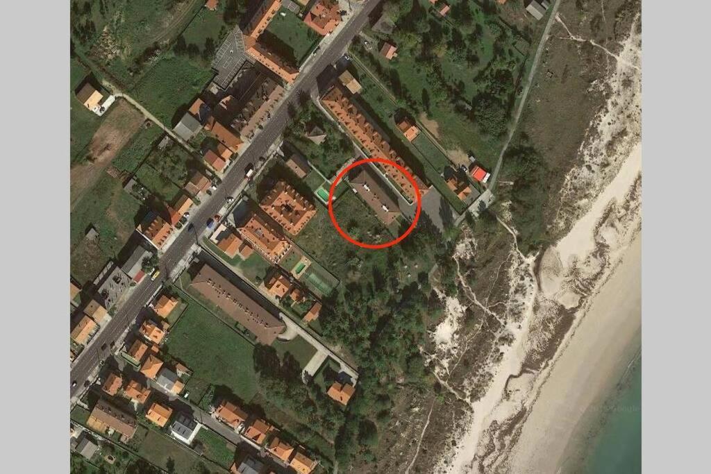 Junto Camino De Santiago,1ª Linea De Playa Apartment Finisterre Exterior foto
